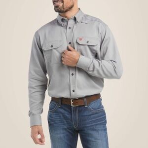 Ariat FR Solid Work Shirt ariat long sleeve shirt